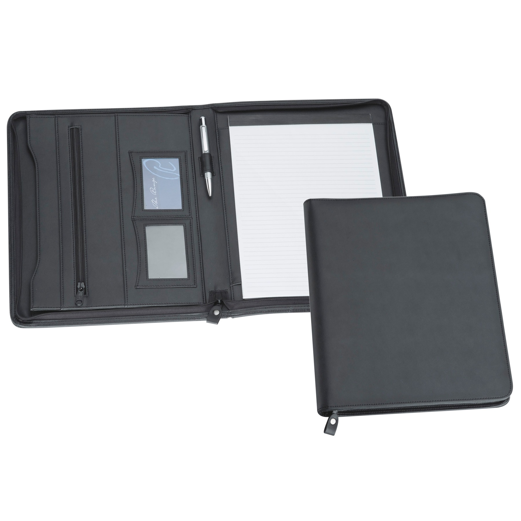 A4 Zippered Compendium