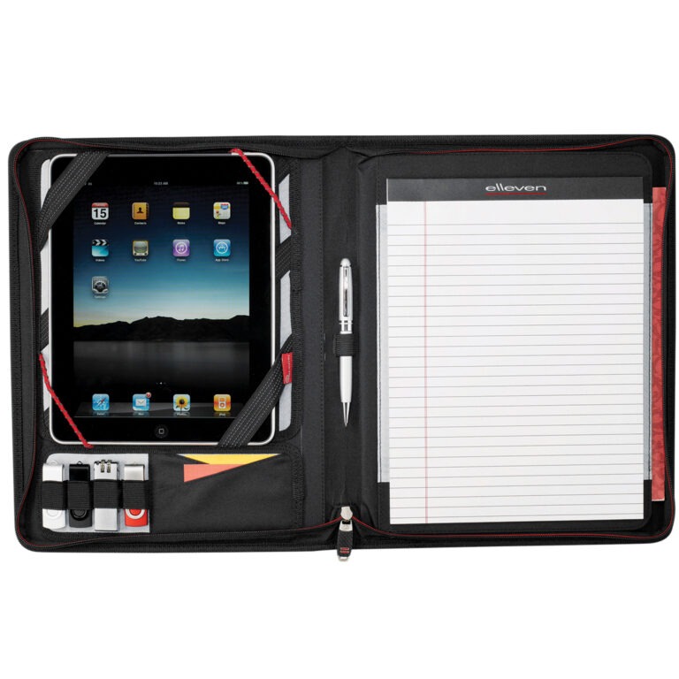 Elleven Large Zippered Padfolio - Image 3