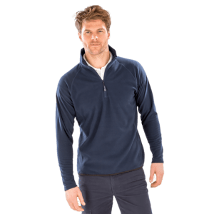 Result Recycled PET Adult Qtr.Zip Fleece Top