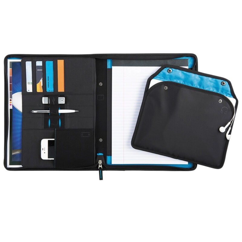 Zoom 2-In-1 Tech Sleeve Zip Padfolio Zoom 2-In-1 Tech Sleeve Zip Padfolio