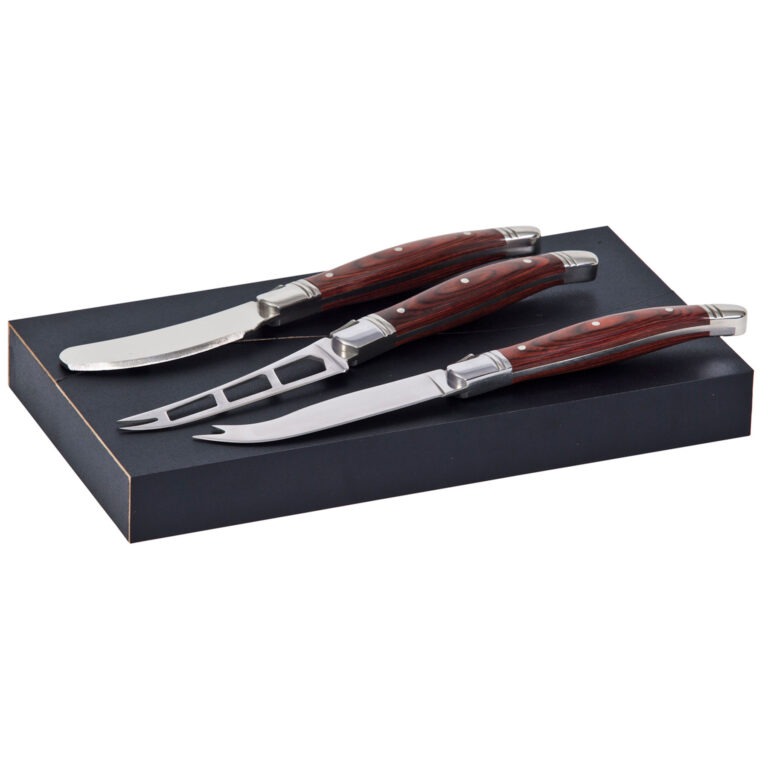 Bordeaux Cheese Knife 3 pcs Set - Image 4