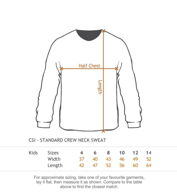 Standard Crew Neck Sweat - Kids - Image 2