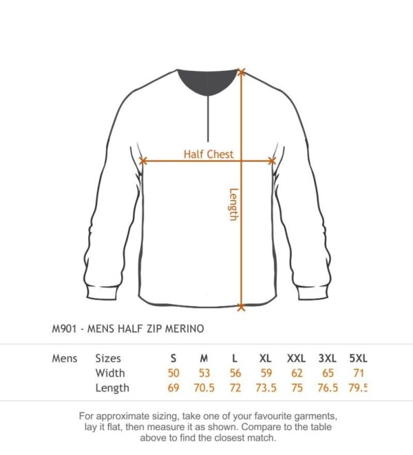 Alpine Merino 1/2 Zip - Mens - Image 2
