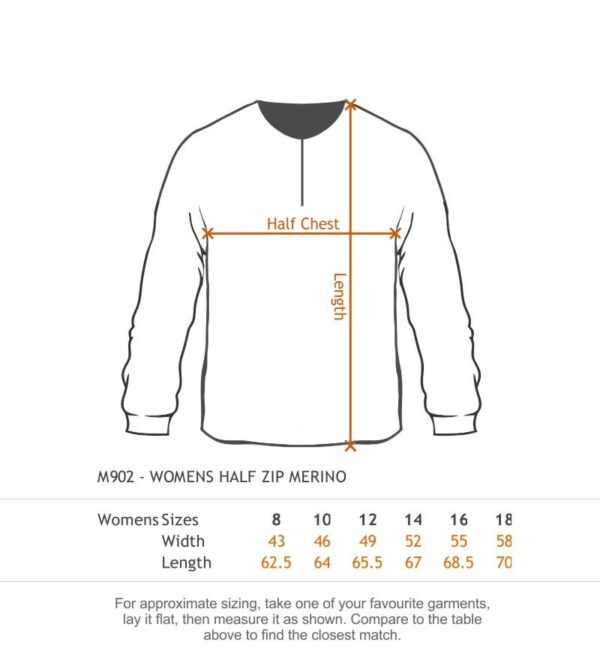 Alpine Merino 1/2 Zip - Womens - Image 2