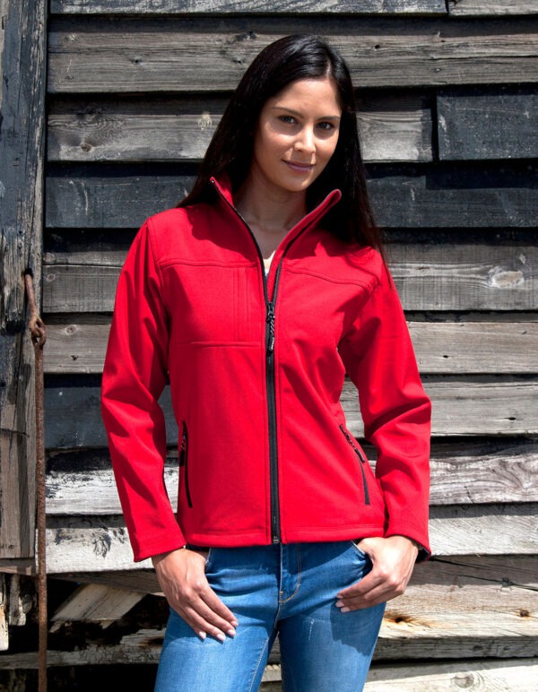 Ladies Classic Softshell Jacket - Image 3