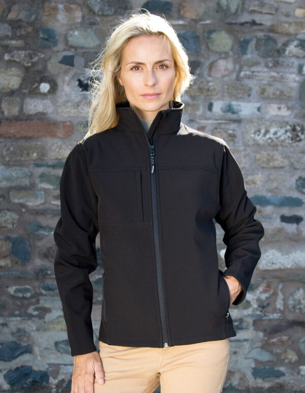Ladies Classic Softshell Jacket - Image 2