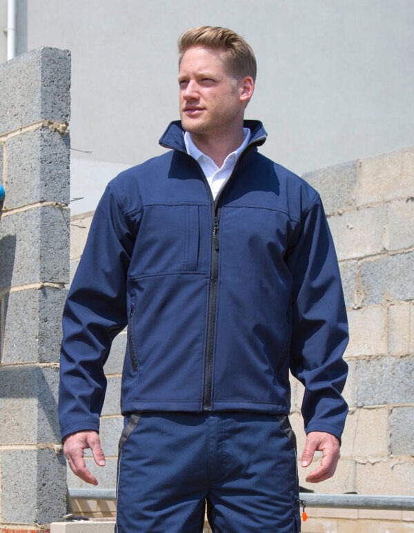 Mens Classic Softshell Jacket - Image 3