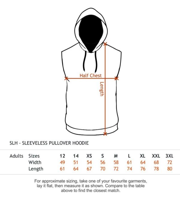 Sleeveless Pullover Hoodie - Image 2