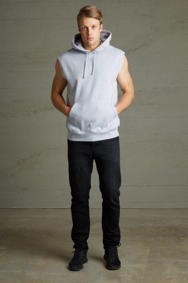 Sleeveless Pullover Hoodie - Image 3