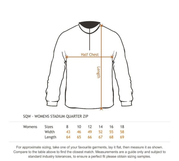 Womens Stadium Quarter Zip - Image 2