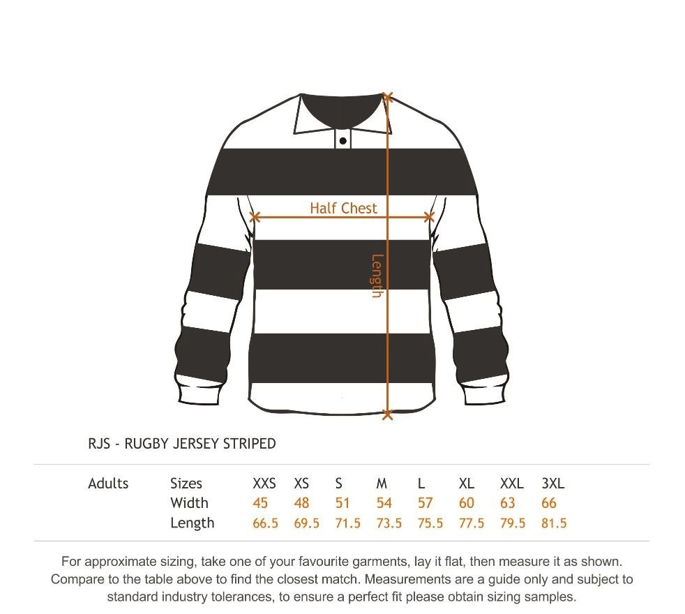 Short-Sleeved Striped Rugby Jersey