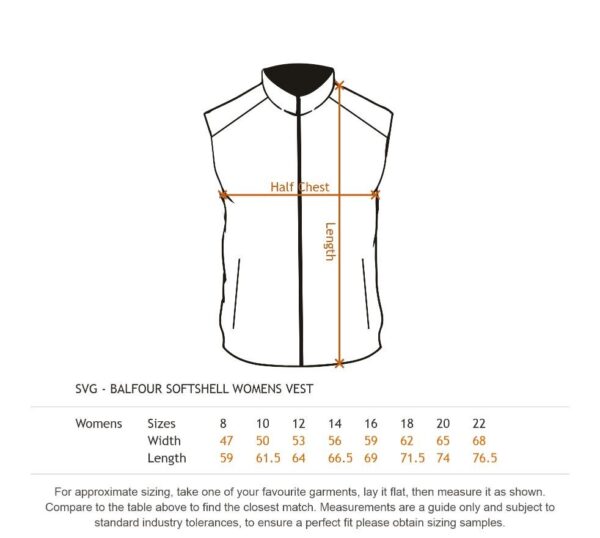 Balfour Softshell Vest - Womens - Image 2