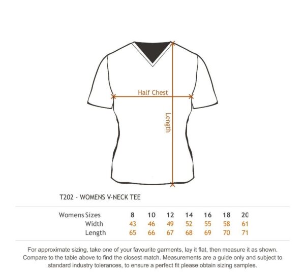 V-Neck Tee - Womens - Image 2