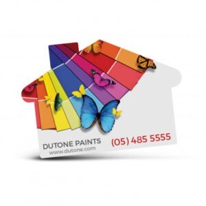 AD Labels 70 x 50mm - House Shaped AD Labels 70 x 50mm - House Shaped