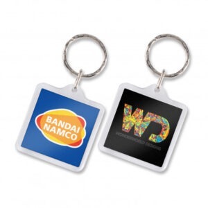 Lens Key Ring - Square Lens Key Ring - Square