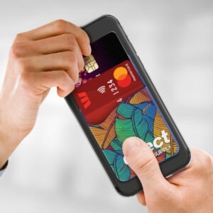 Dual Silicone Phone Wallet - Full Colour Dual Silicone Phone Wallet - Full Colour