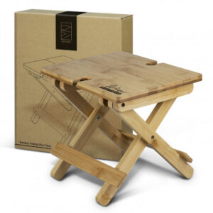 NATURA Bamboo Folding Wine Table NATURA Bamboo Folding Wine Table