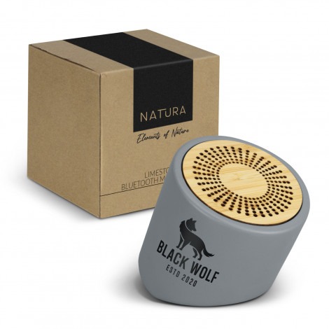 NATURA Limestone Bluetooth Mini Speaker NATURA Limestone Bluetooth Mini Speaker