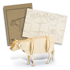 BRANDCRAFT Cow Wooden Model BRANDCRAFT Cow Wooden Model