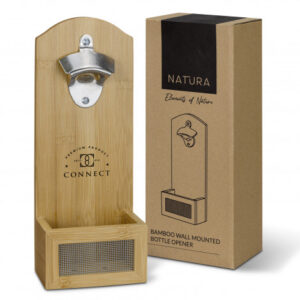 NATURA Bamboo Wall Mounted Bottle Opener NATURA Bamboo Wall Mounted Bottle Opener