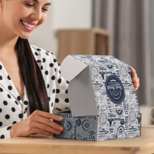 Die Cut Box with Locking Lid - 225x167x83mm Die Cut Box with Locking Lid - 225x167x83mm