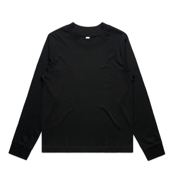 Wo's Mock L/S Tee - 4070 - Image 2