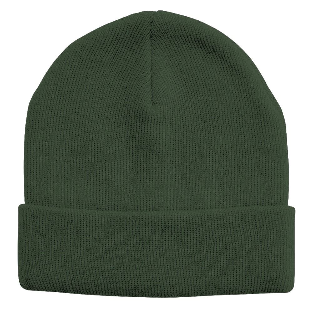 ACRYLIC BEANIE - BOTTLE GREEN | 4229