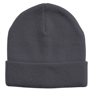 ACRYLIC BEANIE - CHARCOAL | 4229