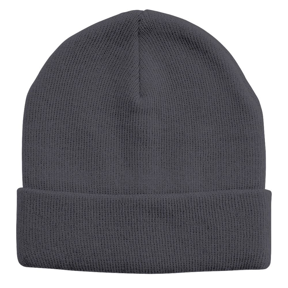 ACRYLIC BEANIE - CHARCOAL | 4229