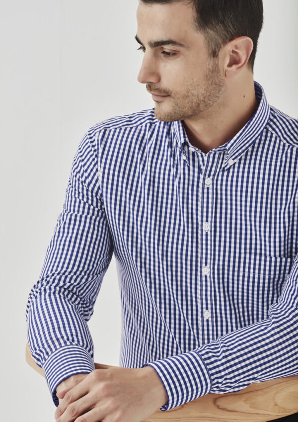 Mens Springfield Long Sleeve Shirt - Image 2