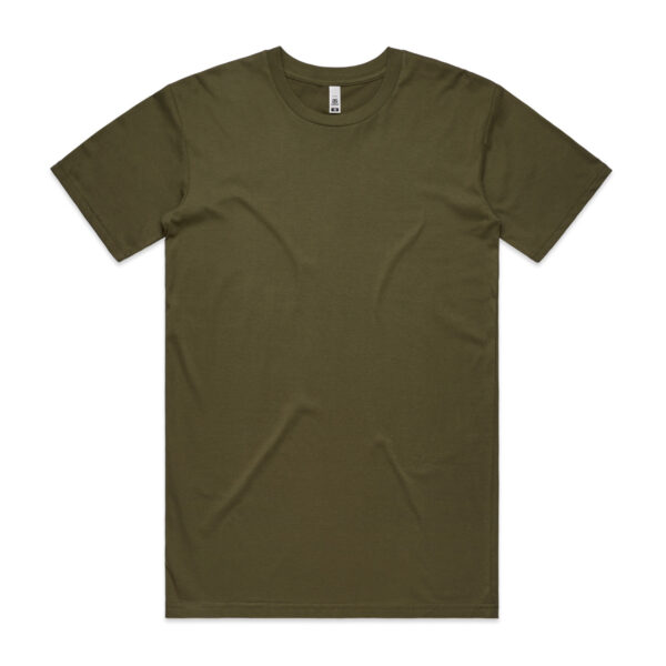 Mens Basic Tee - 5051 - Image 2
