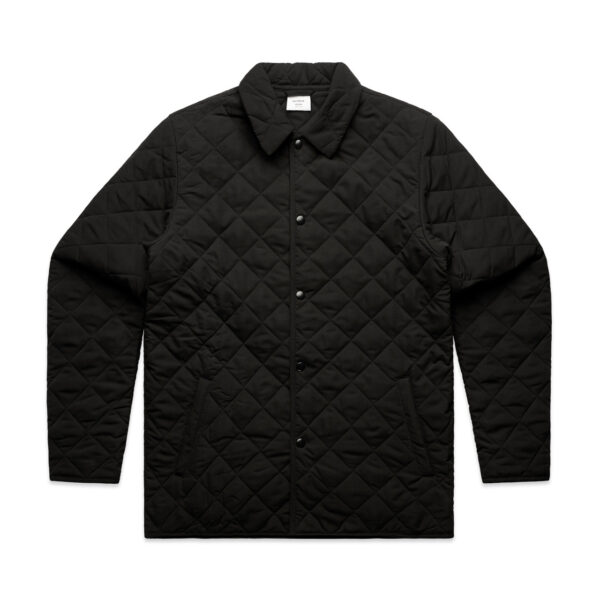 Mens Quilted Jacket - 5525 - Image 2