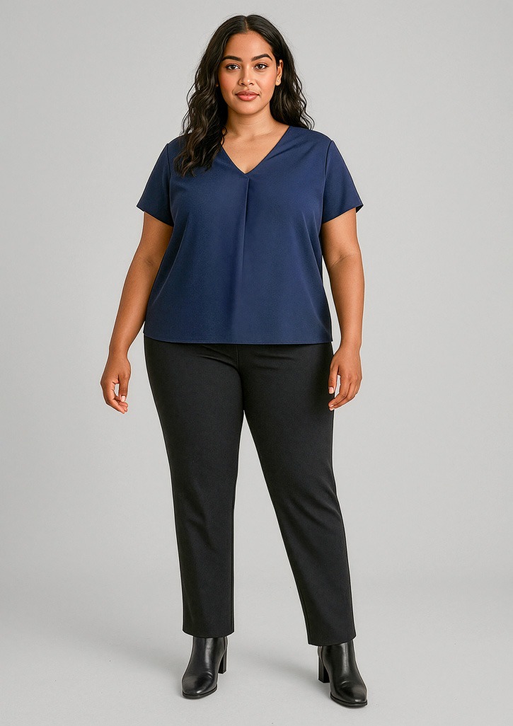 Scuba Ponte Womens Mid-rise Pull on Pant Scuba Ponte Womens Mid-rise Pull on Pant