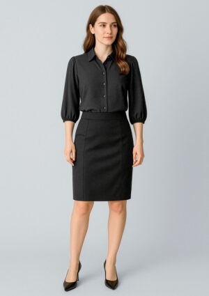 Cool Stretch Womens Mid-waist Pencil Skirt Cool Stretch Womens Mid-waist Pencil Skirt