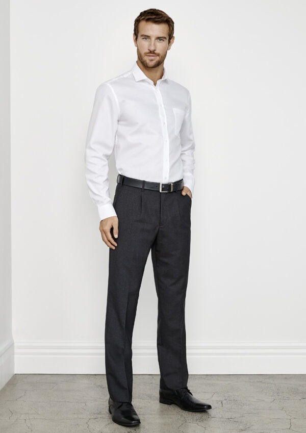 Classic Mens Pleat Pant - Image 2