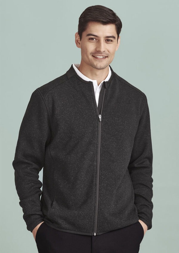 Mens Nova Zip Front Jumper - Image 2