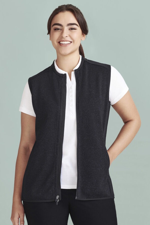 Womens Nova Zip Front Vest - Image 2