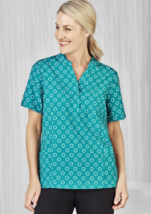 Womens Florence Daisy Print Tunic - Image 2