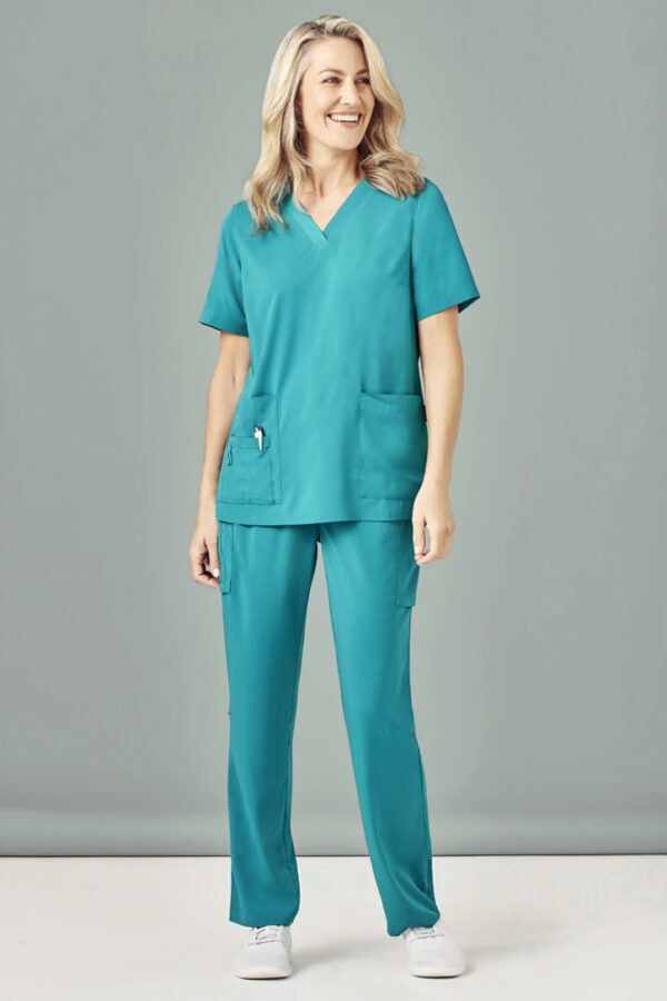 Womens Avery Multi-Pocket Straight Leg Pant - Image 2
