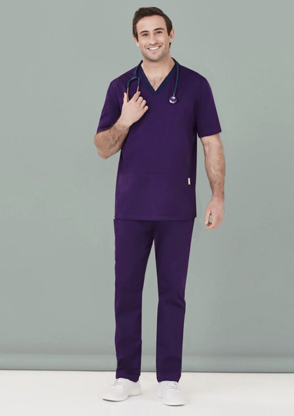 Mens Riley V-Neck Scrub Top - Image 3