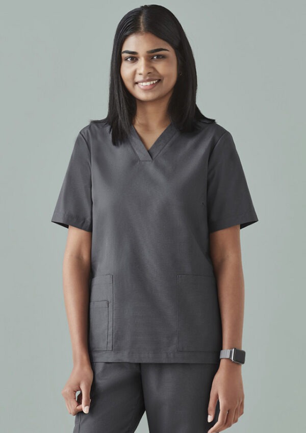 Womens Tokyo V-Neck Scrub Top - Image 2