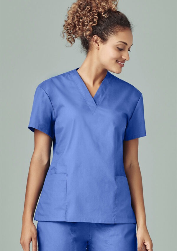 Ladies Classic Scrub Top - Image 2