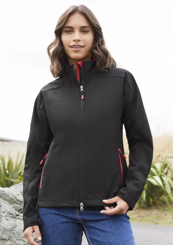 BIZ J307L Ladies Softshell Geneva Jacket - Image 2