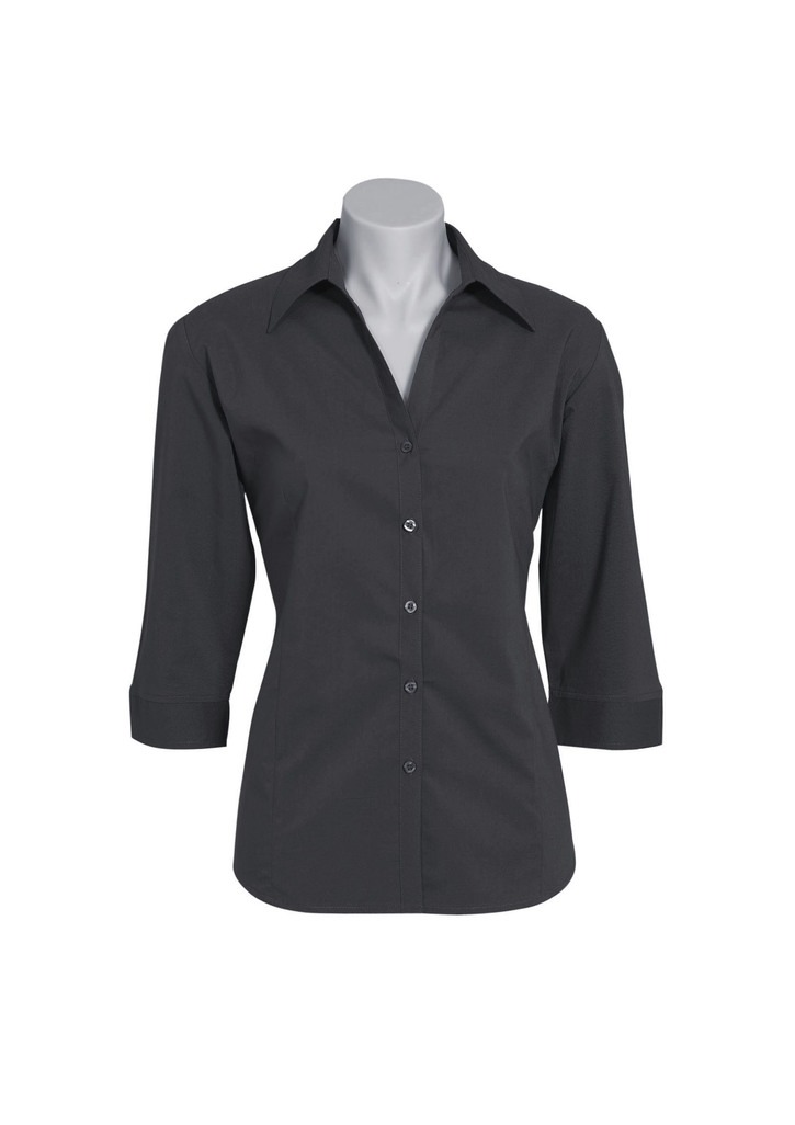 Ladies 3/4 Sleeve Stretch Metro Shirt - Image 7