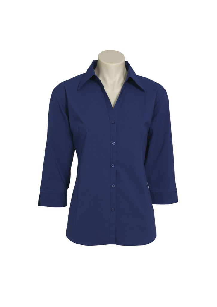 Ladies 3/4 Sleeve Stretch Metro Shirt - Image 2