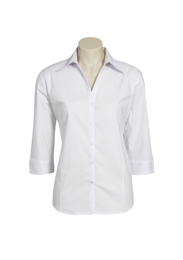 Ladies 3/4 Sleeve Stretch Metro Shirt - Image 5