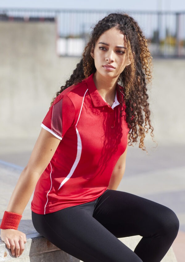 Ladies BIZ COOL Razor Polo - Image 2