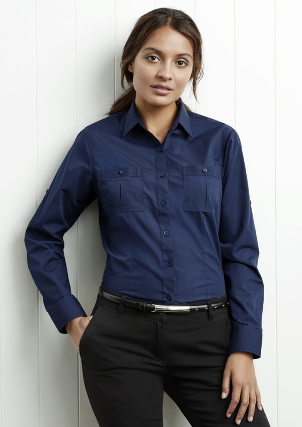 Ladies Bondi Roll-Up Shirt - Image 2