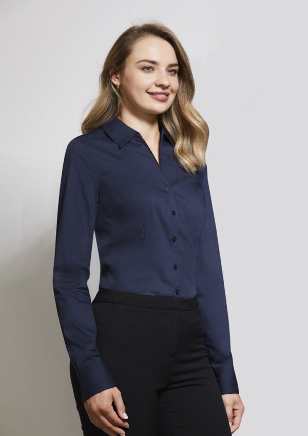 Ladies Monaco Long Sleeve Shirt - Image 2