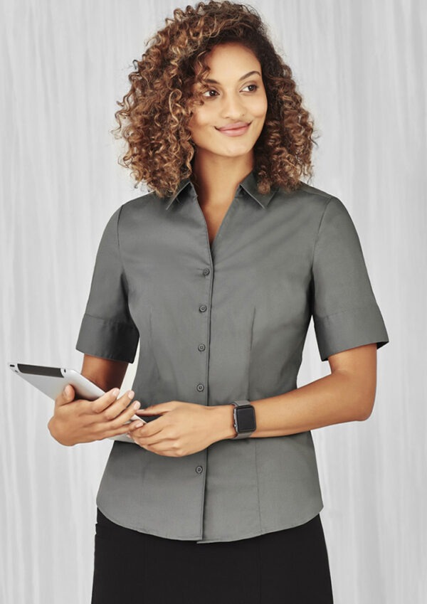 Ladies Monaco Short Sleeve Shirt - Image 2